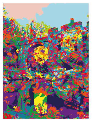 ARIEGE style pop art, Pont du diable