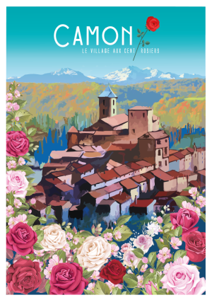 CAMON style néo vintage, le village aux cent rosiers