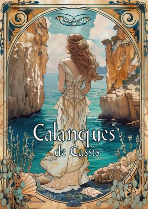 CASSIS, style art nouveau, les calanques 1