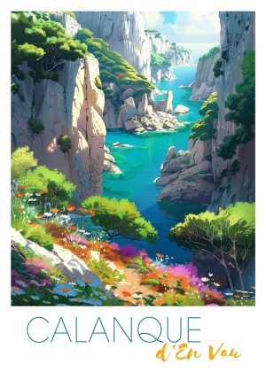 EN VAU, style neo vintage, calanque