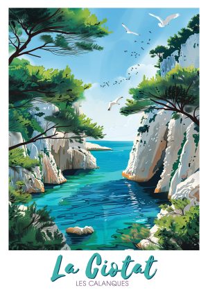 LA CIOTAT, style neo vintage, les calanques 2