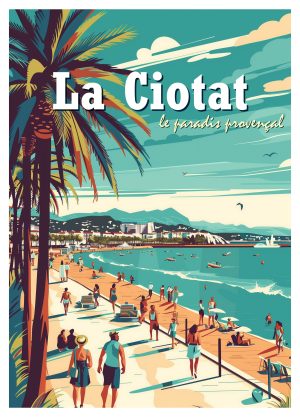 LA CIOTAT, style neo vintage, plage