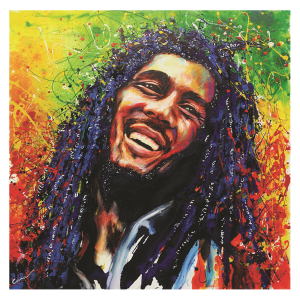 MUSIC style peinture, BOB Marley