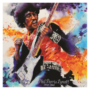 MUSIC style peinture, Phil Lynott