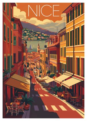 NICE, style neo vintage, ruelles 1