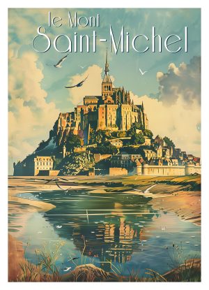 SAINT-MICHEL, style neo vintage, le mont 2