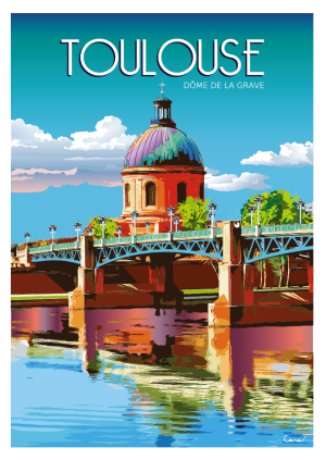 TOULOUSE style néo vintage, le Dôme de la Chapelle Saint-Joseph de La Grave