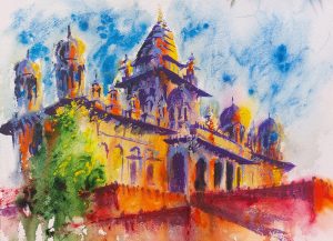 INDE, style peinture, Jodhpur