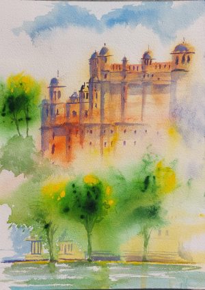 INDE, style peinture, Udaipur 2