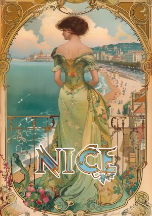 NICE, style art nouveau, Promenade des anglais