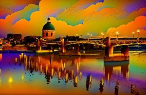 TOULOUSE, styles surrealiste, Dome de la Grave