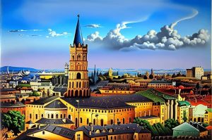 TOULOUSE, styles surréaliste, Saint Sernin