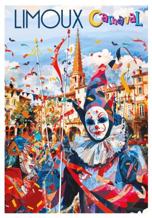 Limoux, style néo vintage, le Carnaval