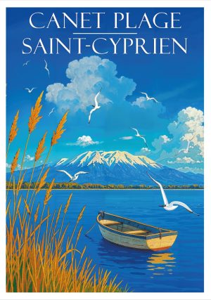 CANET style manga, Étang de Canet et Saint-Cyprien