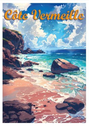 COTE-VERMEILLE, style manga, Criques 2