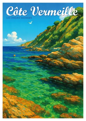 COTE-VERMEILLE, style manga, Criques 3